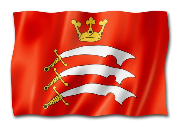Middlesex County Flag United Kingdom Waving Banner Collection Illustration — Stock Photo, Image