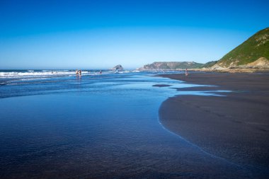 Los Quebrantos Beach in Asturias, Spain