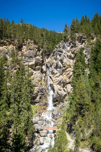 Cachoeira Parque Nacional Vanoise Savoie Alpes Franceses — Fotografia de Stock