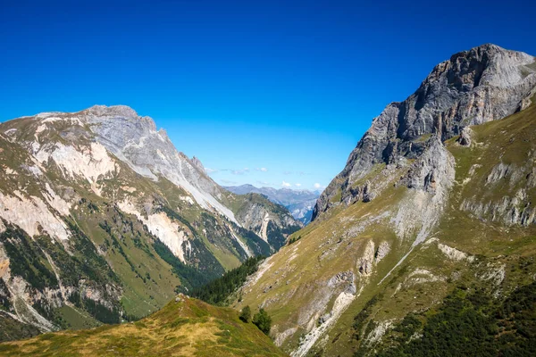 Bergslandskap Pralognan Vanoise Franska Alperna — Stockfoto