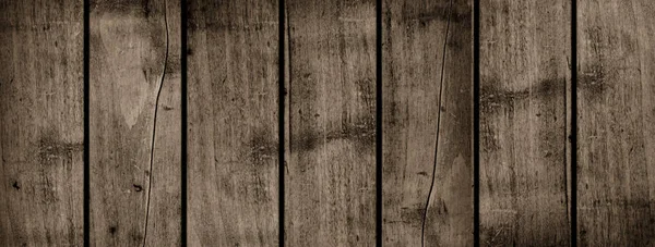 Old Black Wood Texture Background Banner Wallpaper — Stock Photo, Image