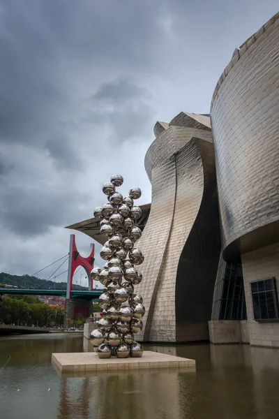 Bilbao España Julio 2022 Museo Guggenheim Por Frank Gehry —  Fotos de Stock