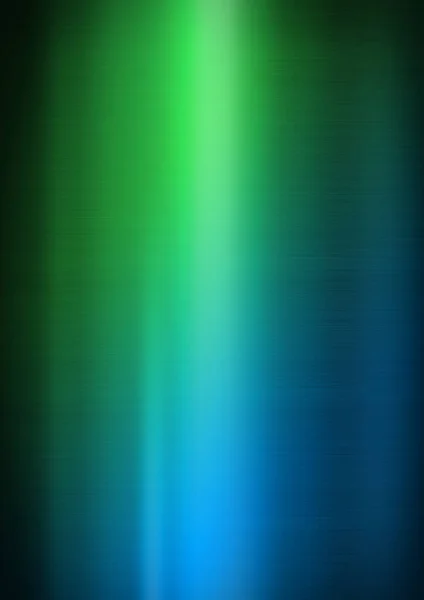Πολύχρωμο Γυαλιστερό Βουρτσισμένο Μέταλλο Βαθμίδα Από Μπλε Πράσινο Κάθετη Υφή — Φωτογραφία Αρχείου