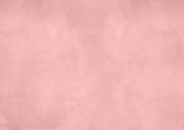 薄ピンクのコンクリート壁の背景 空白の横壁紙 — ストック写真