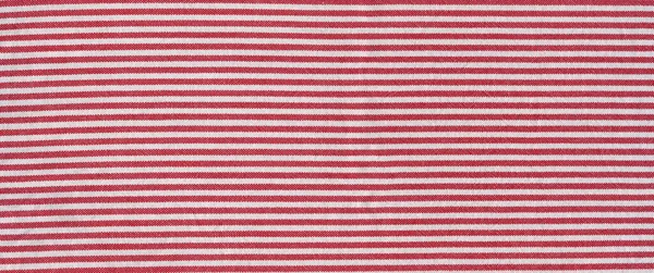 Rood Gestreepte Tafelkleed Achtergrond Textuur Stof Behang Horizontale Banner — Stockfoto