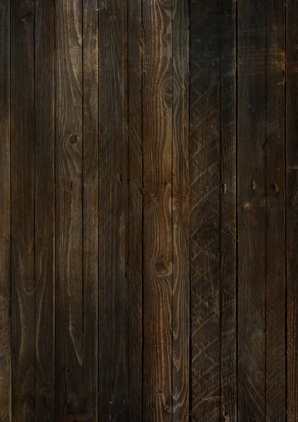 Dark brown wood texture background. Horizontal wallpaper