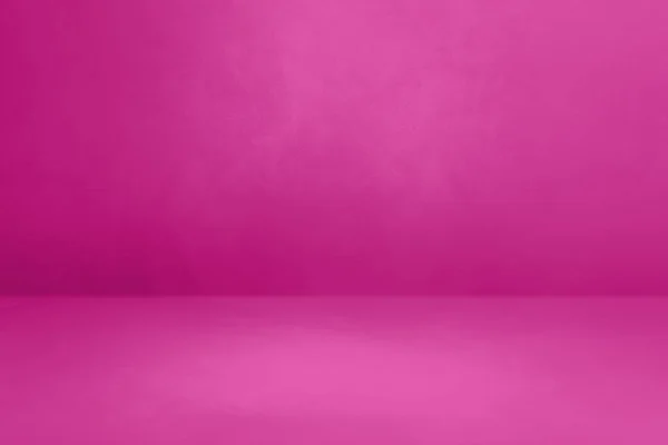 Sfondo Interno Cemento Rosa Scena Modello Vuota Mockup Orizzontale — Foto Stock