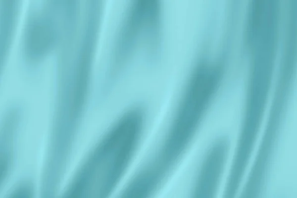 Aqua Azul Cetim Seda Fundo Textura Closeup Papel Parede Tecido — Fotografia de Stock