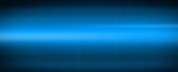 ブルーの光沢のあるブラッシュメタル バナーの背景テクスチャ壁紙 — ストック写真