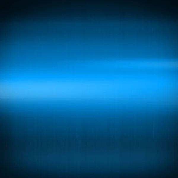 ブルーの光沢のあるブラッシュメタル 正方形の背景色壁紙 — ストック写真