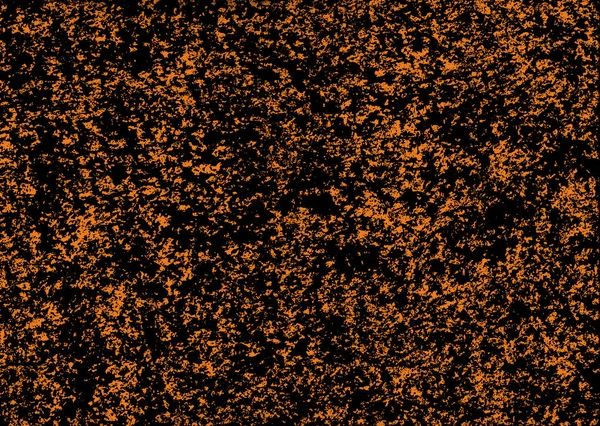Művész Karton Szórólap Portfólió Textúra Foltos Narancs Fekete Háttér — Stock Fotó