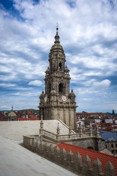Catedral Santiago Compostela Galicia España Vista Desde Techo —  Fotos de Stock