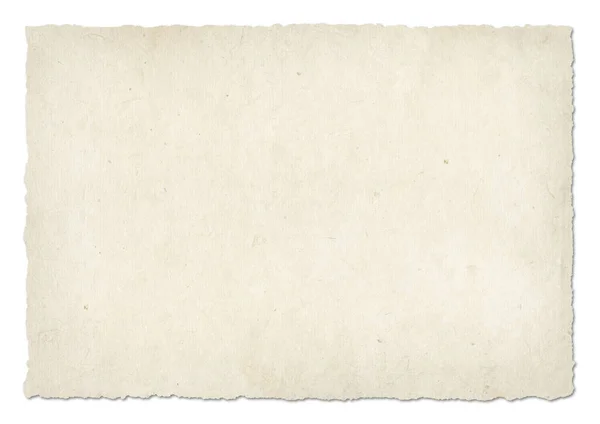 Velho Pergaminho Fundo Textura Papel Papel Parede Vintage Isolado Branco — Fotografia de Stock