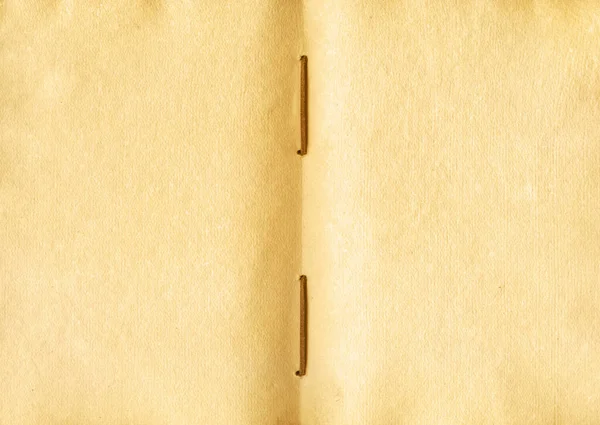 Oude Open Middeleeuwse Boek Met Versleten Perkament Pagina Blanco Textuur — Stockfoto