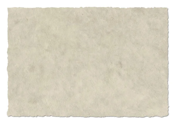 Textura Papel Reciclado Nepalés Natural Fondo Pantalla Aislado Sobre Blanco —  Fotos de Stock