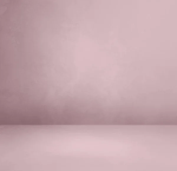 Világos Orgona Rózsaszín Beton Belső Háttér Üres Sablonjelenet Négyzet Alakú — Stock Fotó