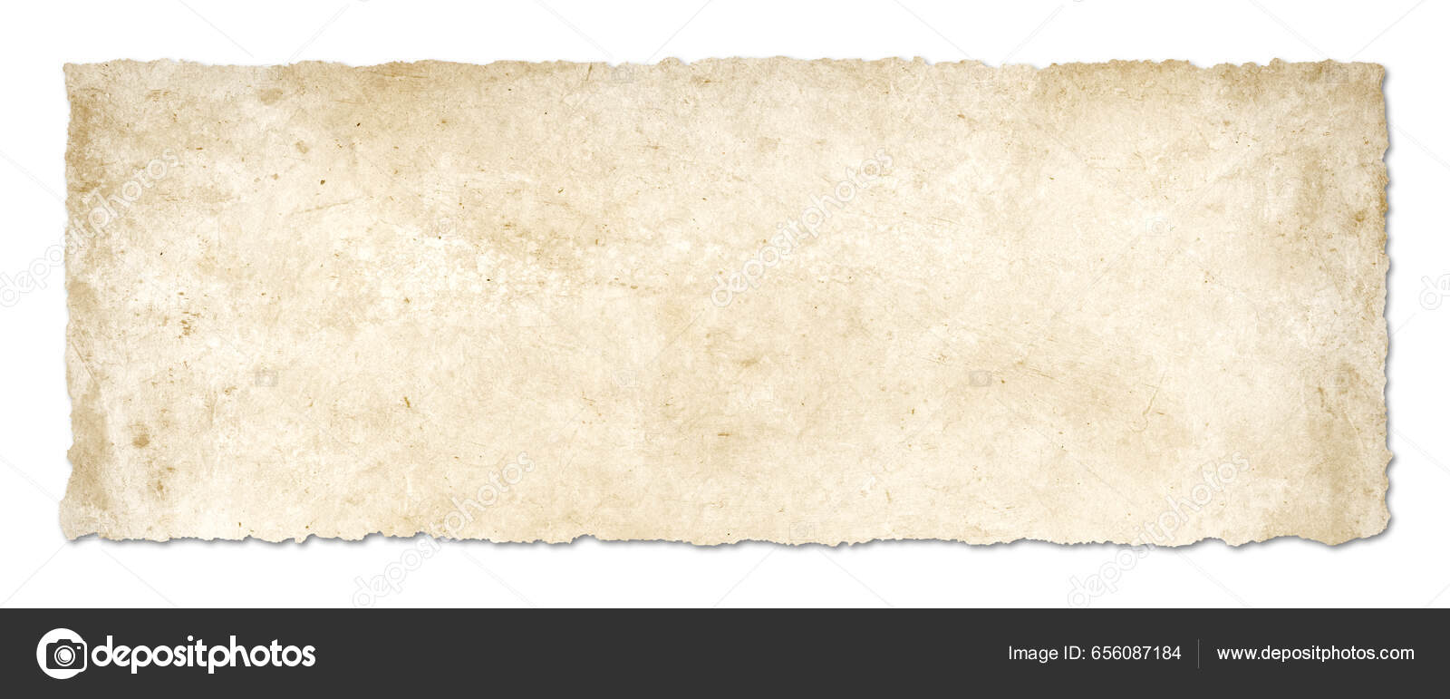 Old Parchment Paper Texture Background Horizontal Banner Vintage Wallpaper  Isolated Stock Photo by ©daboost 656087184