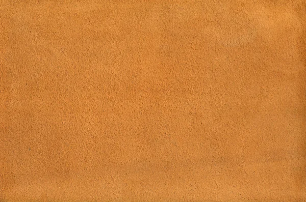 Pomarańczowy Zamsz Skóry Tło Tekstury Naturalny Wzór Materiału — Zdjęcie stockowe