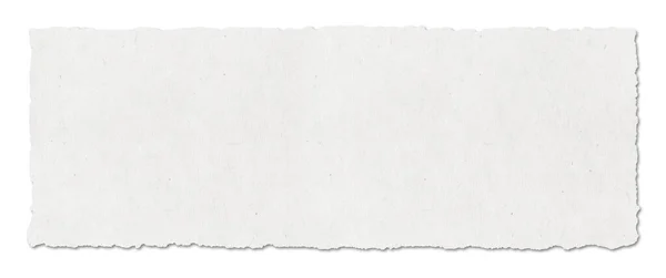 リサイクルされた白い紙の質感の背景 ヴィンテージバナー壁紙 白に隔離された — ストック写真