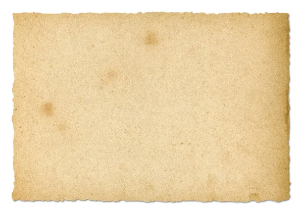 Старий Пергаментний Фон Текстури Паперу Вінтажні Шпалери Ізольовані Білому — стокове фото