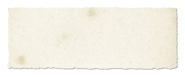 Oude Perkament Papier Textuur Achtergrond Horizontale Banner Vintage Behang Geïsoleerd — Stockfoto