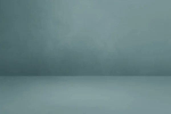 Голубой Серый Бетонный Фон Пустой Шаблон Сцены Горизонтальный Макет — стоковое фото