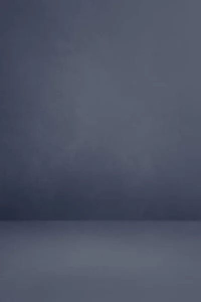 Темно Серый Бетонный Фон Пустой Шаблон Сцены Вертикальный Макет — стоковое фото