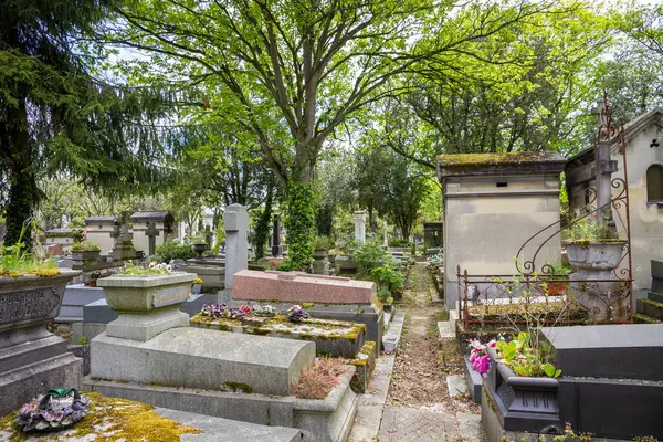 Paris Frankreich Mai 2023 Grab Auf Dem Friedhof Pere Lachaise — Stockfoto
