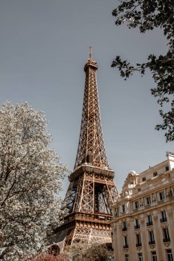 Eyfel Kulesi sokaktan, Paris, Fransa