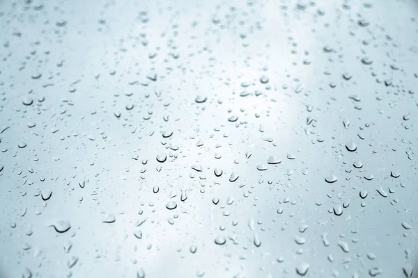 Regen Druppels Een Raam Abstract Achtergrond Behang — Stockfoto
