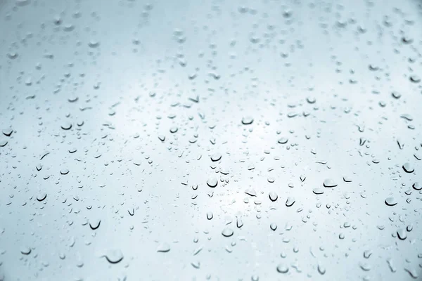 Regentropfen Fallen Auf Ein Fenster Abstrakte Hintergrundbilder — Stockfoto