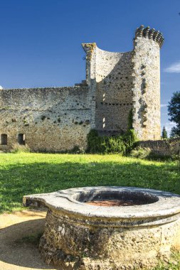  Chateau de la Madeleine, Chevreuse, Yvelines, Fransa
