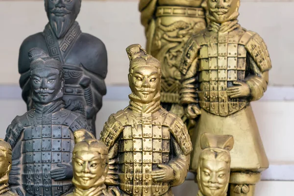 XI'AN, CHINA - March 21, 2018 The Terracotta Army souvenir in XIAN, CHINA