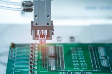 Yazdırma devresi (PCB) montaj makinesi parçası için fabrikada otomatik robot
