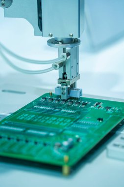 Yazdırma devresi (PCB) montaj makinesi parçası için fabrikada otomatik robot