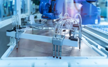 Endüstriyel makinede otomatik pnömatik piston emici ünitesi, otomasyon sıkıştırılmış hava fabrikası