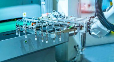 Otomatik ve pnömatik piston emici ünite endüstriyel makinede, otomasyon sıkıştırılmış hava fabrikası üretimi