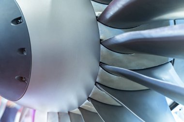 Jet motoru, hidrolik, uçak ve uzay endüstrisi ile iç yapı