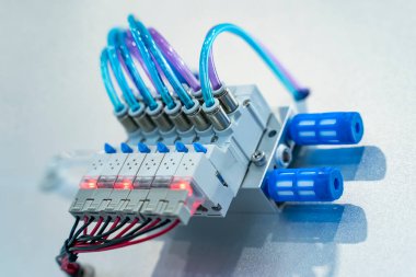 Endüstriyel makinede otomatik pnömatik piston emici ünitesi, otomasyon sıkıştırılmış hava fabrikası