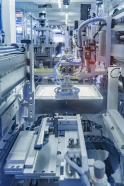 Endüstriyel makinede otomatik pnömatik piston ünitesi, otomasyon sıkıştırılmış hava fabrikası