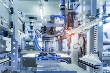 Endüstriyel makinede otomatik pnömatik piston ünitesi, otomasyon sıkıştırılmış hava fabrikası