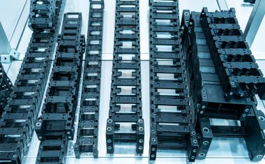 CNC makinesi için kullanılan plastik kablo zinciri