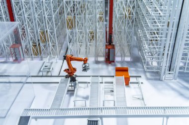 Endüstri 4.0 ve teknoloji konsepti için      