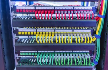 ağ çekirdeğine bağlanan ağ kablosu kapatılıyor