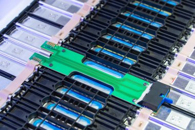 Elektrikli araba veya depolama güç istasyonu için bm 'li lityum pil modülü