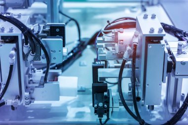 Endüstriyel makinede otomatik pnömatik piston emici ünitesi, otomasyon sıkıştırılmış hava fabrikası