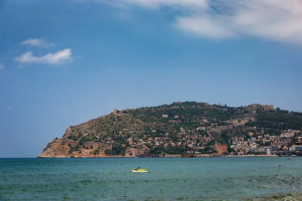 Alanya Riva Del Mare Turchia Paesaggio Viaggi Immagine Stock