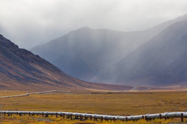 ABD, alaska, dalton highway boru Vadisi