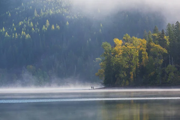 Der Schöne See Der Herbstsaison — Stockfoto