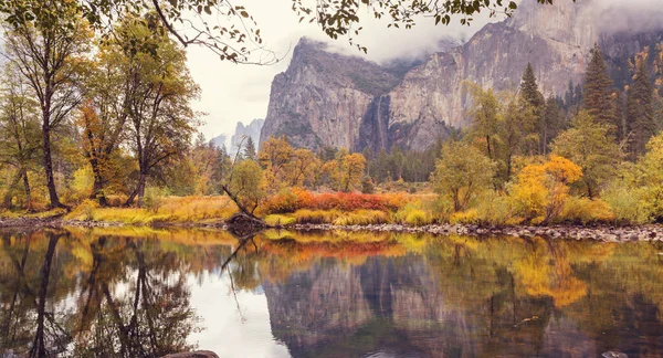 Beautiful Fall Season Yosemite National Park California Usa — Stock Photo, Image